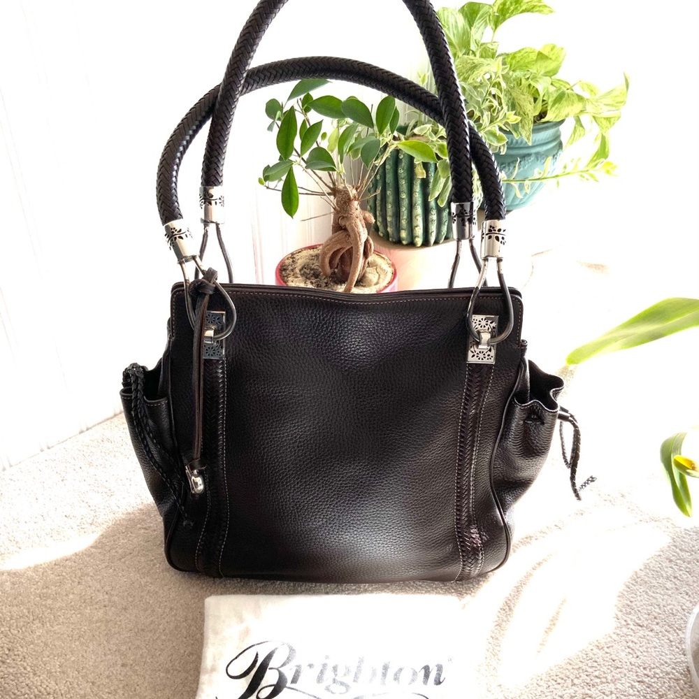 Brighton Brown Leather Handbag